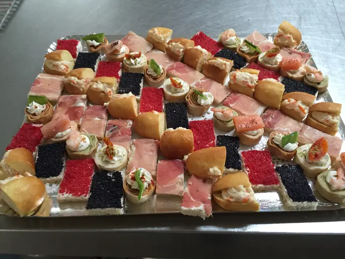 Canapés en damier