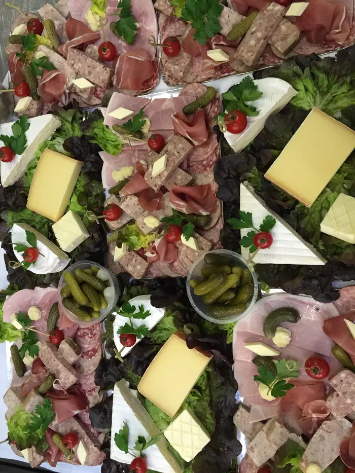 Plateau charcuterie et fromages