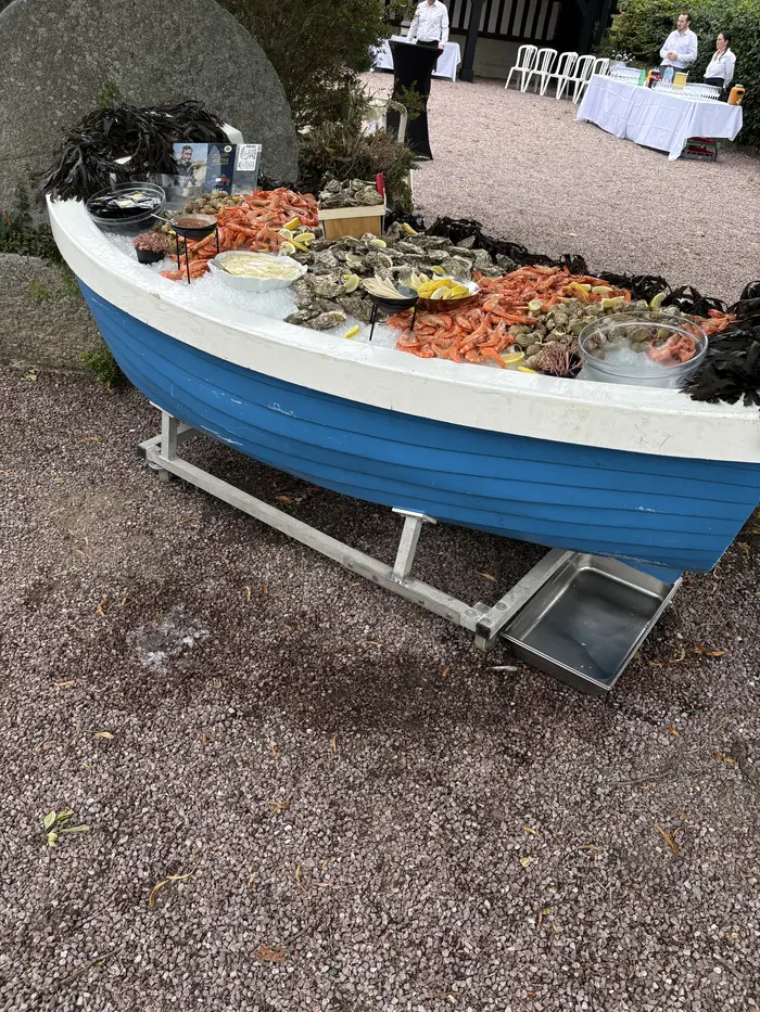 Barque de fruits de mer