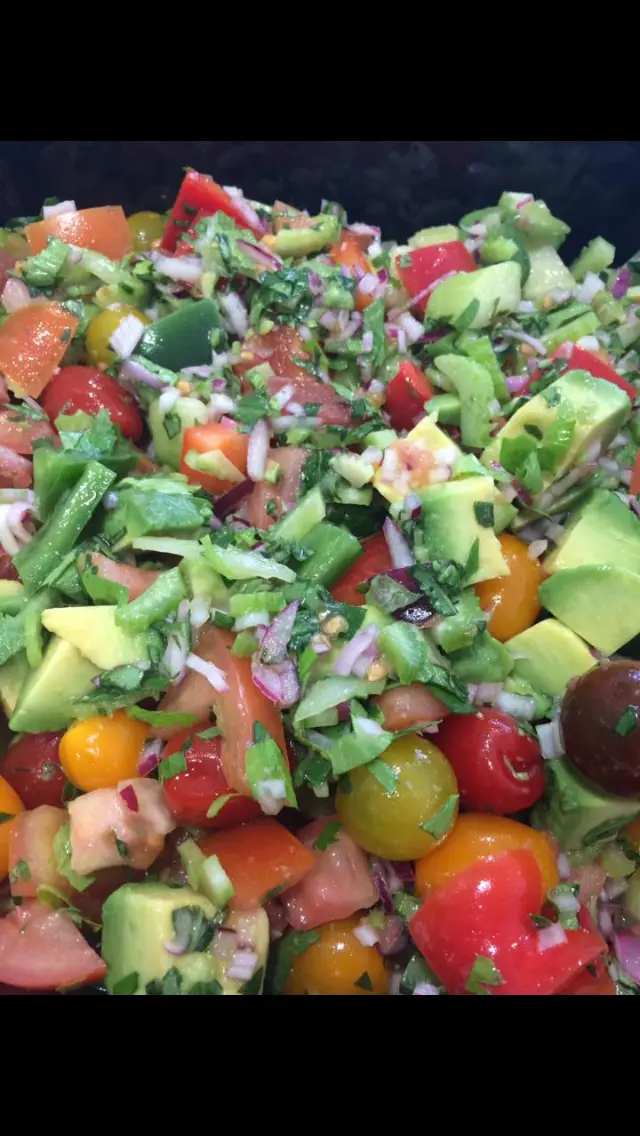 Salade composée de saison
