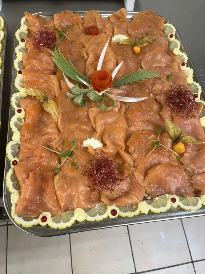 Plateau de saumon fumé