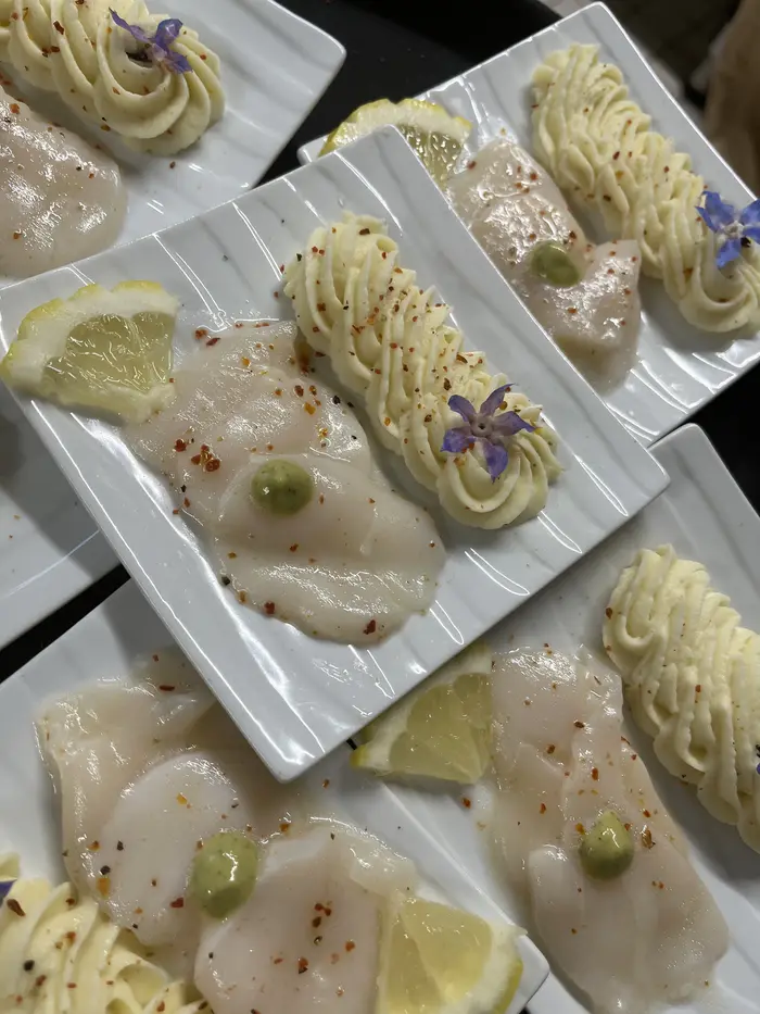 Poisson en mousseline